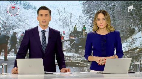 Atenţie, cad copaci! Aceasta a fost avertizarea zilei printre şoferii care au avut drum în judeţul Harghita