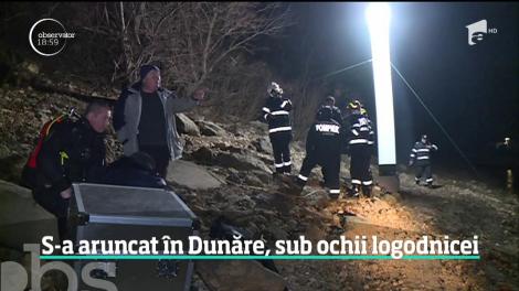 Gest şocant al unui tânăr din Constanţa! S-a aruncat în Dunăre, chiar sub privirile logodnicei sale