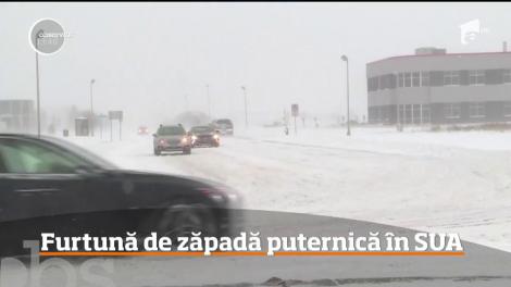 O furtună puternică de zăpadă face ravagii în Statele Unite