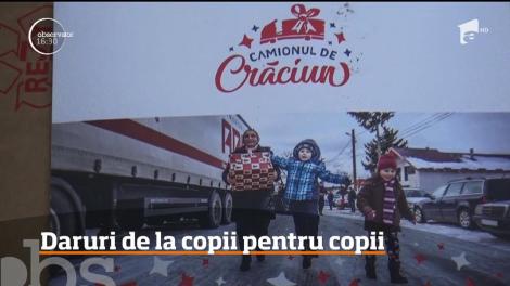 Peste 20 mii de copii din mai multe judeţe din România primesc anul acesta cadouri tocmai din Germania
