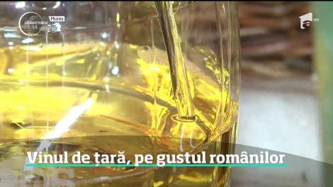 Vinul natural de țară, la mare căutare înainte de Revelion