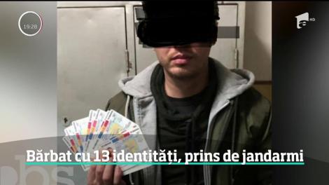 Un bărbat cu 13 identităţi false, descoperit de jandarmii bucureşteni!