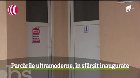 Finalizate în urmă cu un an, parcările ultramoderne dintre Dej şi Baia Mare au fost, în sfârşit, deschise
