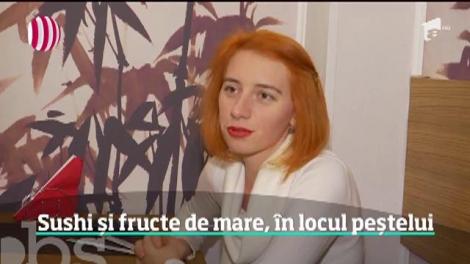 Sushi și fructe de mare, în locul peștelui de pe masa de Revelion