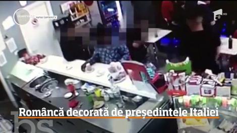 O româncă, decorată de preşedintele Italiei după ce a declarat război mafiei