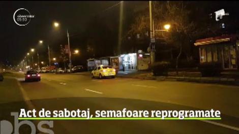 Pericol uriaş pe străzile Capitalei. Sistemul de semaforizare a fost accesat ilegal! Atacurile au avut loc două zile la rând