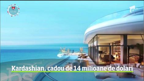 Kim Kardashian, cadou de 14 milioane de dolari!