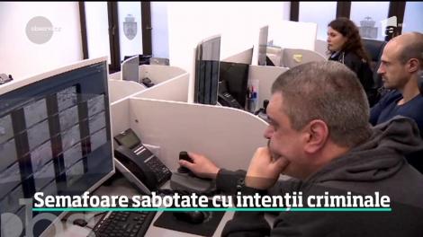 Mii de oameni au fost în pericol, după ce câţiva indivizi au preluat controlul mai multor semafoare din Capitală!