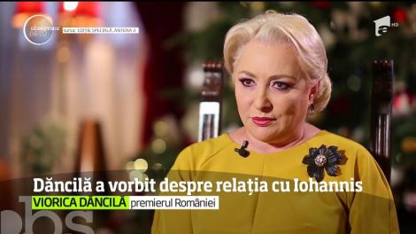 Viorica Dăncilă a vorbit despre relația cu Klaus Iohannis