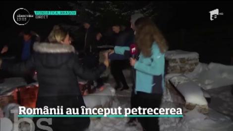 Românii au început petrecerea de Revelion