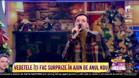 Liviu Teodorescu cântă senzațional în ultima zi din 2018