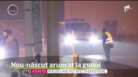 Nou-născut aruncat la o staţie de sortare a deşeurilor de lângă Bucureşti