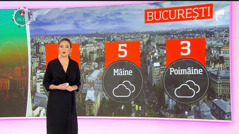 Meteo marți, 1 ianuarie 2019. Unde sunt anunțate NINSORI, în următoarele ore