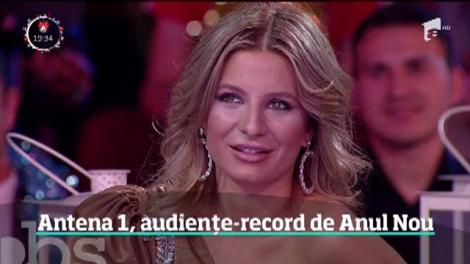 Antena 1, audiențe-record de Anul Nou
