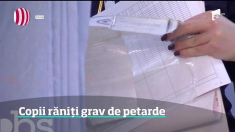 O fetiţă a fost &icirc;n pericol să-şi piardă vederea din cauza unei petarde