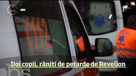 Doi copii din judeţul Dâmboviţa, răniţi grav de petarde în noaptea de Revelion