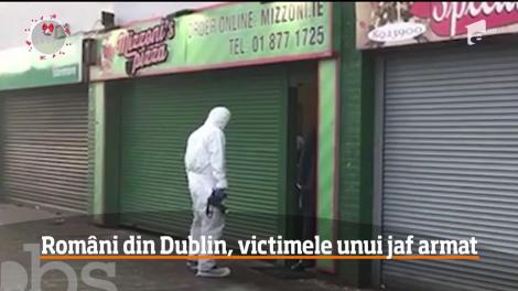 Doi români stabiliţi în Irlanda,  împuşcaţi de un individ, în pizzeria în care lucrau