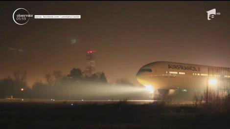 Momente de panică pentru pasageri! O aeronavă Boeing 777 a aterizat forțat pe Aeroportul Henri Coandă