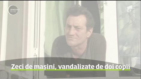 Situaţie alarmantă în Rovinari, Gorj. Doi minori au tăiat cauciucurile a zeci de maşini parcate printre care şi cea a Poliţiei Locale din oraş
