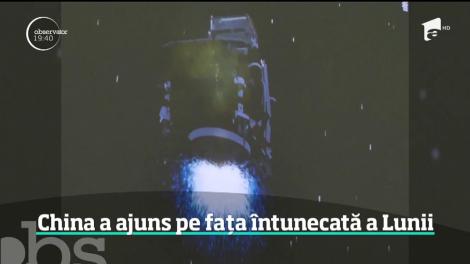 China a devenit prima ţară din lume care a ajuns pe partea întunecată a Lunii