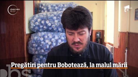 La malul mării, au început deja pregătirile pentru marea sărbătoare a Bobotezei