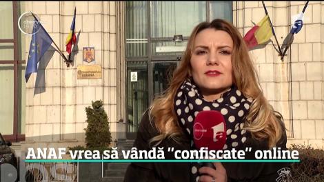 ANAF vrea ca bunurile confiscate să fie scoase la vânzare și pe site-urile de comerţ online