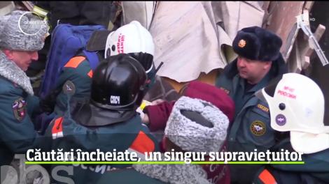 Operaţiunea de căutare a posibililor supravieţuitori în ruinele blocului prăbuşit în Rusia în Ajunul Anului Nou s-a încheiat