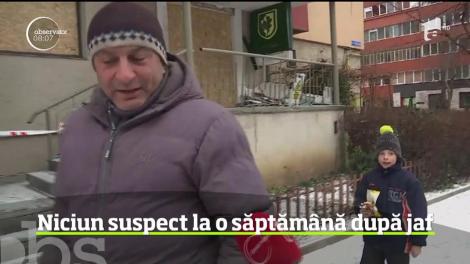 A trecut aproape o săptămână de la spargerea dată printr-o explozie la un bancomat din Braşov