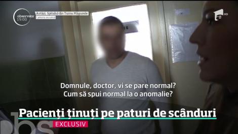 Scene revoltătoare! În spitalul municipal din Turnu Măgurele pacienţii primesc apă caldă de două ori pe zi, nu au dezinfectanţi şi nici săpun
