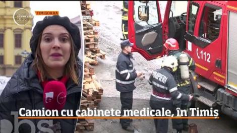 Proiect inedit. Camion cu cabinete medicale, în Timiș