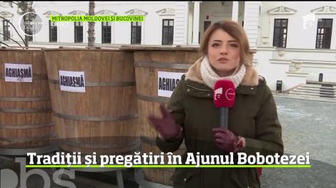 Este ajunul Bobotezei, o zi de tradiţii şi pregătiri pentru creştini