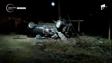 Accident mortal în Dolj după ce un şofer a lovit un cap de pod
