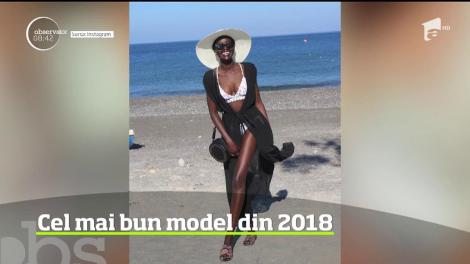 Adut Bior, o tânără refugiată din Sudanul de Sud, a fost desemntată drept cel mai bine plătit model în 2018