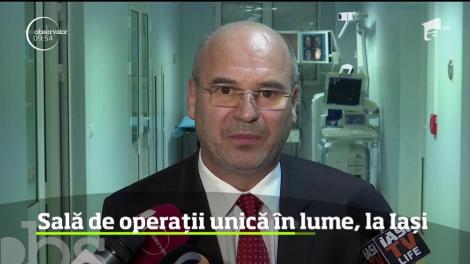 Cea mai modernă sală de intervenţii neurochirurgicale din Europa a fost inaugurată la Iaşi