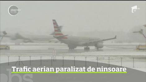 Ninsoarea a paralizat traficul aerian din Bavaria