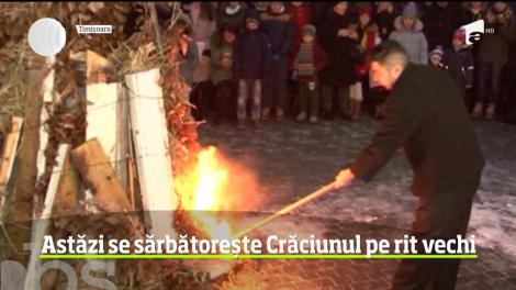 E vreme de sărbătoare pentru cei care petrec Crăciunul pe rit vechi