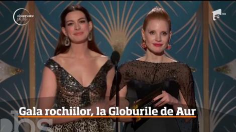 Gala rochiilor, la Globurile de Aur