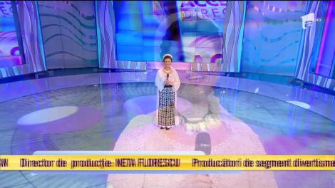 Steliana Sima cântă senzațional în platoul Acces Direct