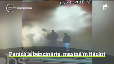 Un incident petrecut la o benzinărie din Capitală i-a băgat în sperieţi pe şoferi şi pe angajaţi !