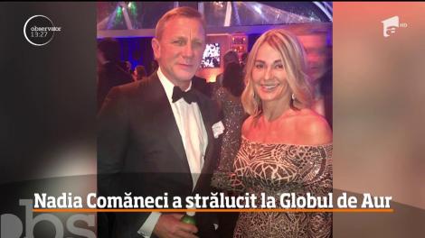 Nadia Comăneci, apariţie de senzaţie la Globurile de Aur!
