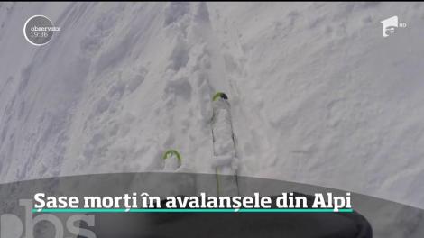 Șase oameni au murit, în urma avalanşelor din Alpii Austrieci
