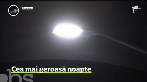 Am trecut peste una dintre cele geroase nopţi din această iarnă