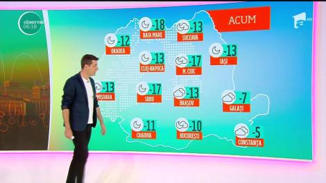 Frig de crapă pietrele în România! Unde va NINGE, în următoarele ore