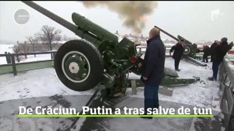 Vladimir Putin a sărbătorit ziua de Crăciun într-un mod inedit