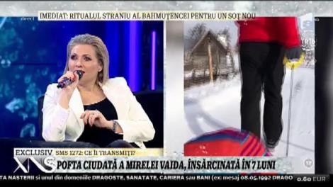 Cum arată Mirela Vaida, gravidă în șapte luni: ”A treia sarcină m-a luat prin suprindere”