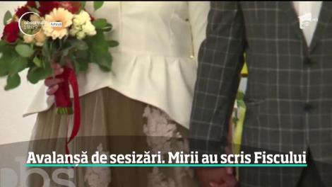 Mirii şi miresele s-au spovedit la ANAF. După startul operaţiunii "Nunta", Fiscul a primit un val de scrisori