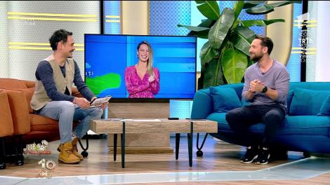 Răzvan Simion și Dani Oțil au născocit versuri ca să o facă pe Flavia să confirme că este însărcinată. „Să iei foaie și pix, să ne explici cum ai făcut”