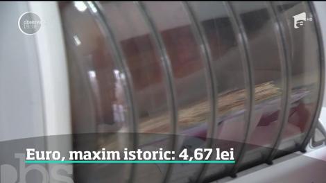 Euro a ajuns la cel mai ridicat nivel din istorie! Ce efecte negative ar putea avea asupra buzunarelor românilor