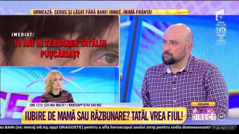 Un tată de 38 de ani vrea doar să-şi strângă în braţe fiul pe care, spune el, l-a crescut, de unul singur, de mic, iar, acum, fosta soție i l-a luat de lângă el