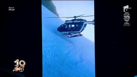 Smiley News. Cum arată o operațiune de salvare cu elicopterul pe muntele Mont Blanc